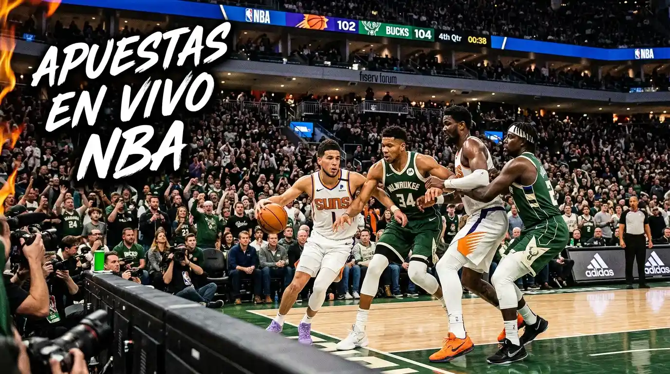 Apuestas en vivo NBA - estrategias de betting en tiempo real