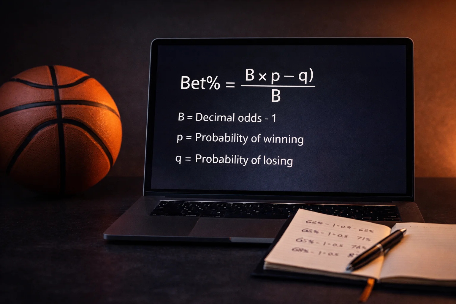 Fórmula Kelly Criterion aplicada a apuestas deportivas